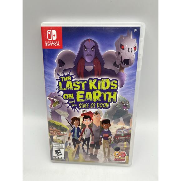 The Last Kids on Earth and the Staff of Doom (Nintendo Switch) Tested Works - Picture 1 of 5